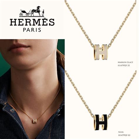 hermes usa pop h necklace|hermes pop h pendant necklace.